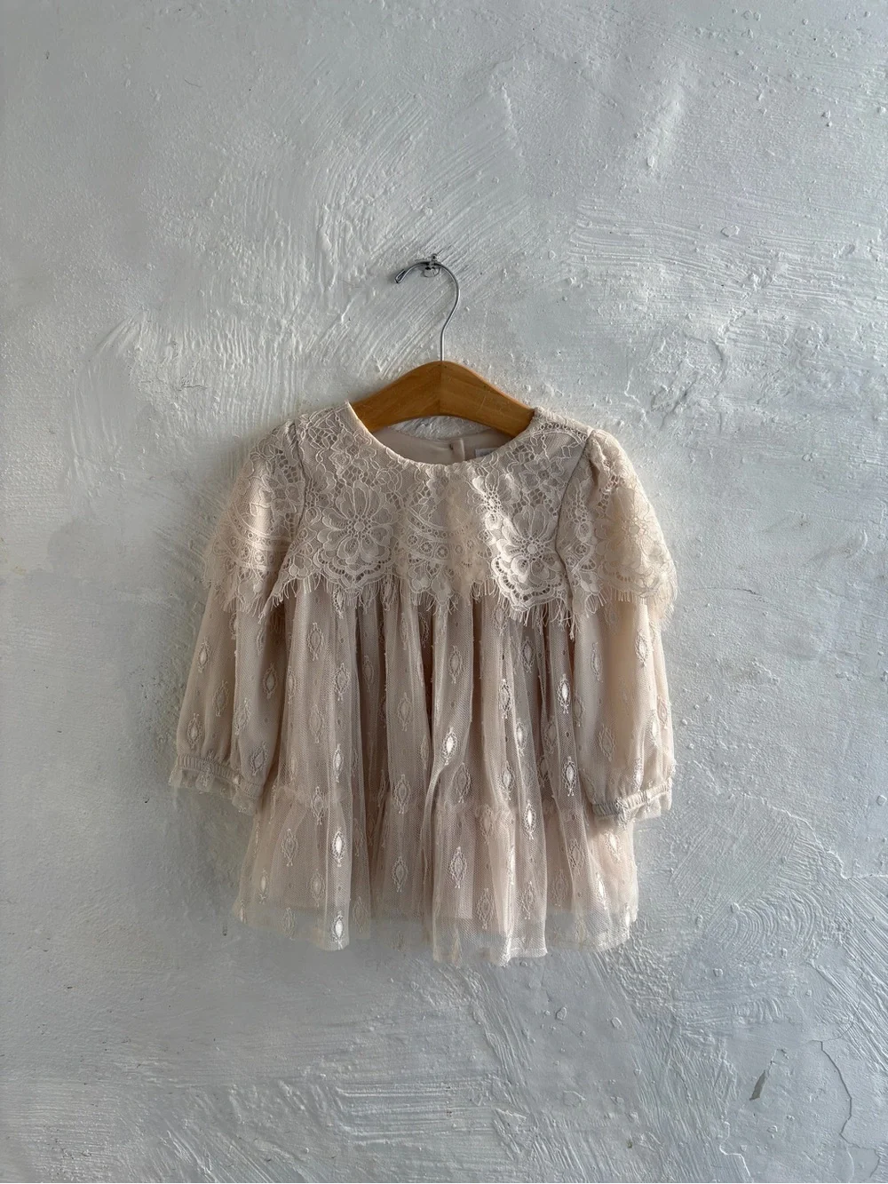 Baby girls size 24 Nannette tulle Lacey dress